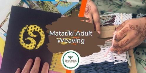 Matariki Adult Paper Weaving, Avondale Library, Saturday 22 June, 10.30am - 12.30 pm