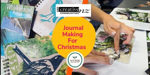 Journal Making for Christmas, Waitomo District Library, Wednesday 11 December, 12pm-2pm