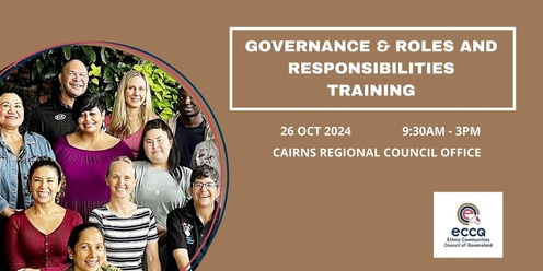 Governance & Roles and Responsibilities Workshops - Cairns