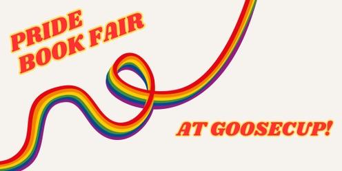 Pride Book Fair with Goosecup