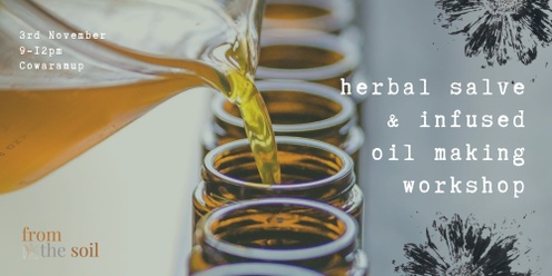 Herbal Salve & Infused Oil Making Workshop