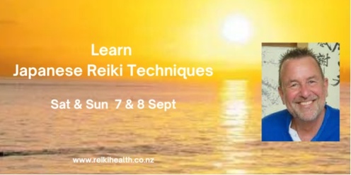 Learn Japanese Reiki Techniques, Auckland NZ, 7-8 Sept 2024 with Frank Arjava Petter