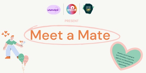 Meet A Mate - 20 October