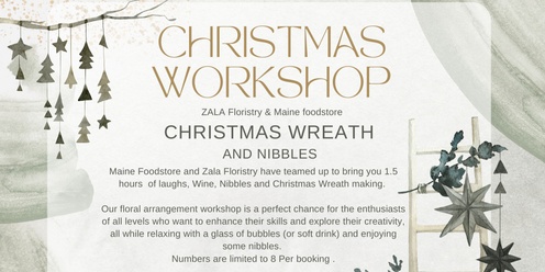 Festive wreath workshop