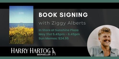 Book Signing: Sun Memos with Ziggy Alberts