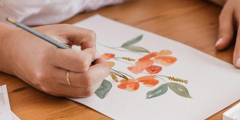 Botanical Brushstrokes: Painting Watercolour Bookmarks @ Park Holme Library