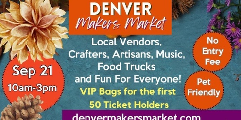 Denver Makers Market Littleton