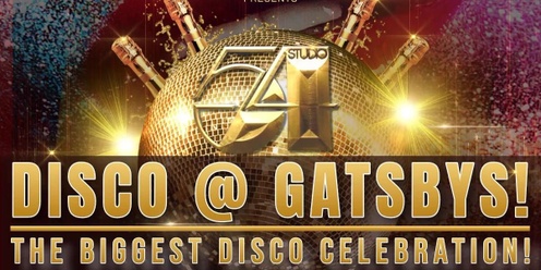 Glam Funk presents Studio 54! - Disco Night! 