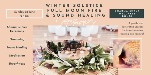 Winter Solstice Fire Ceremony & Sound Healing