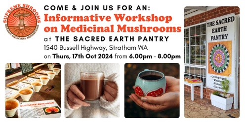 Medicinal Mushrooms Workshop Stratham, WA