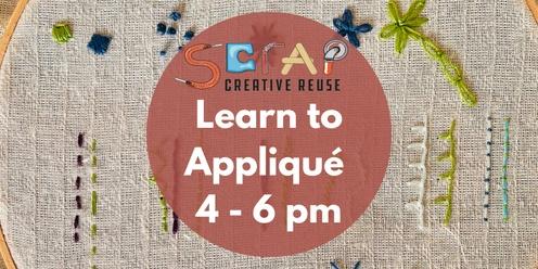 Learn to Appliqué - Craft Basics