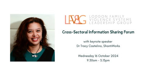 Cross-Sectoral Information Sharing Forum