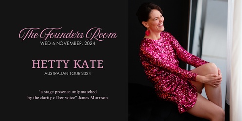 Hetty Kate Trio (Australian Tour)