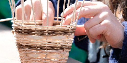 Basket Weaving at the Library 