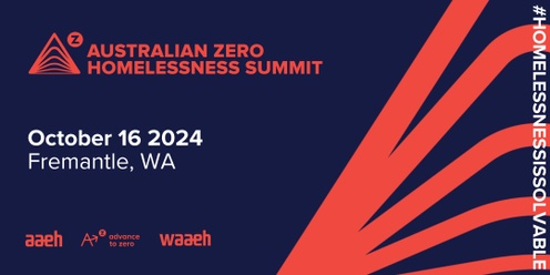 Australian Zero Homelessness Summit 2024