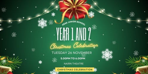 Year 1 and 2 Christmas Celebration