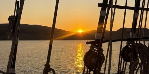 Sunset Sail on brigantine Matthew Turner