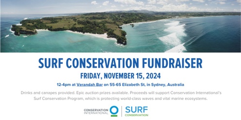 CI's Surf Conservation Program November 2024 Fundraiser