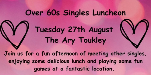 Over 60s Singles Luncheon