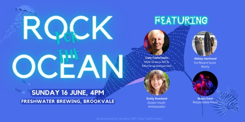 Rock for the Ocean - Our oceans need us!