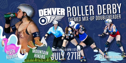 Denver Roller Derby Doubleheader July 2024