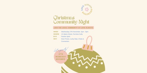 Community Christmas at Love Always Collective