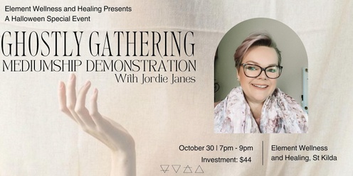 Ghostly Gathering: Mediumship Demonstration Evening with Jordie Janes