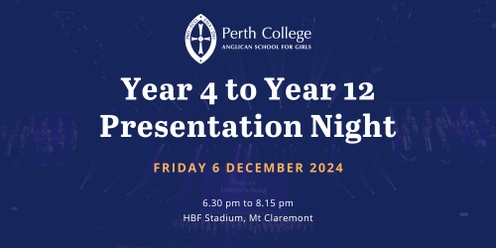 Perth College | Presentation Night 2024