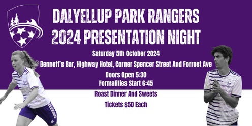 DPRFC Presentation Night 2024