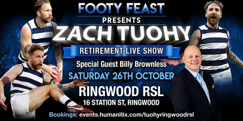 Zach Tuohy Retirement "Live Show"