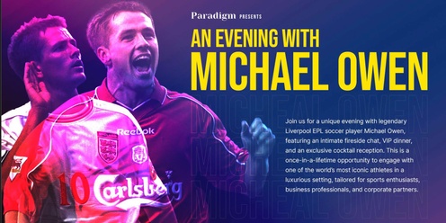 An Evening With Michael Owen - GOLD COAST