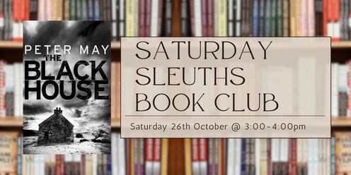 Saturday Sleuths Crime Book Club 2024