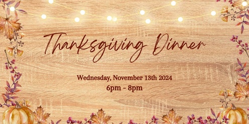 'Meet Your Neighbor' Thanksgiving Dinner