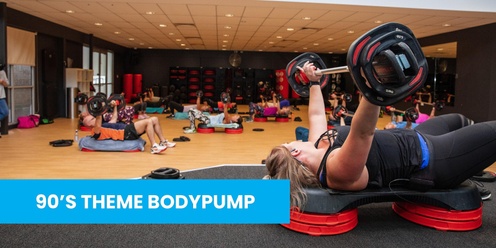 Free 90's Theme BodyPump Class