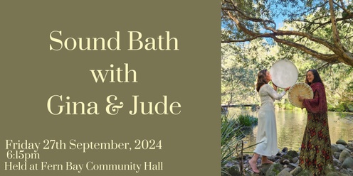 Soundbath with Gina and Jude