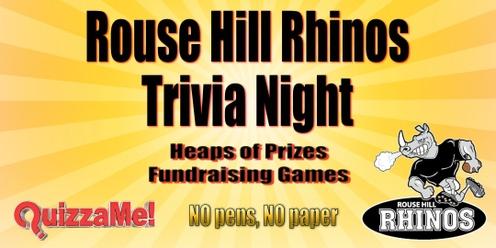Rouse Hill Rhinos Trivia Night