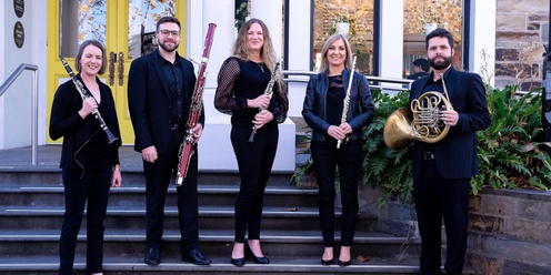 Ocean Winds - a concert - new music composed by Jodie O'Regan and old favourites performed by the Wind Song Quintet