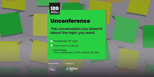 SDD #46 - Unconference @Spark Reply