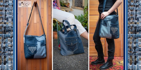 Upcycled Jeans Tote Bag Workshop 