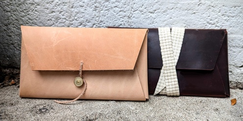 No-Sew Leather Envelope