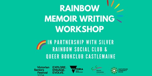 Seniors Festival: LGBTQIA+ Memoir Writing Workshop