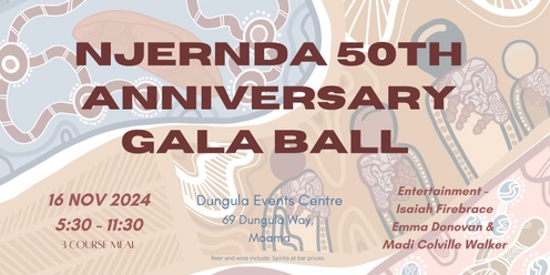 Njernda 50th Anniversary Gala Ball