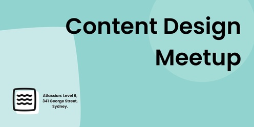 Content Design Meetup