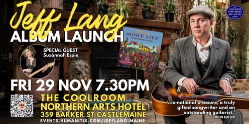 Jeff Lang Album Launch