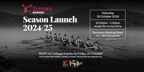 2024/25 Rowing Season Launch