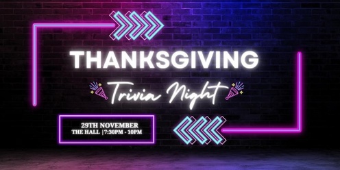 Thanksgiving Trivia Night