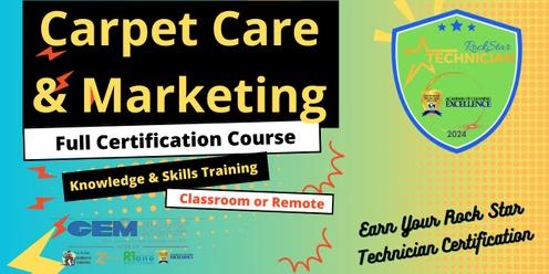 Carpet Care & Marketing - Orlando Classroom/Remote * 8/6/24