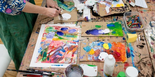 Express Yourself: Acrylic & Mixed Media Art Class (Term 4)