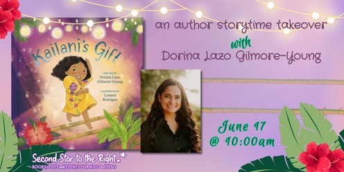 An Author Storytime Takeover with Dorina Lazo Gilmore-Young