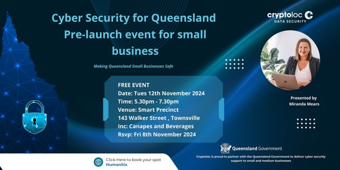 Cyber Security for Queensland  Pre-launch event for small business